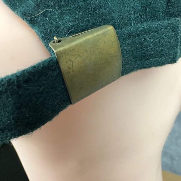 Irish Newsboy Flat Cap Green Hat Traditional Ireland Shamrock Clover Wool - Picture 7 of 11